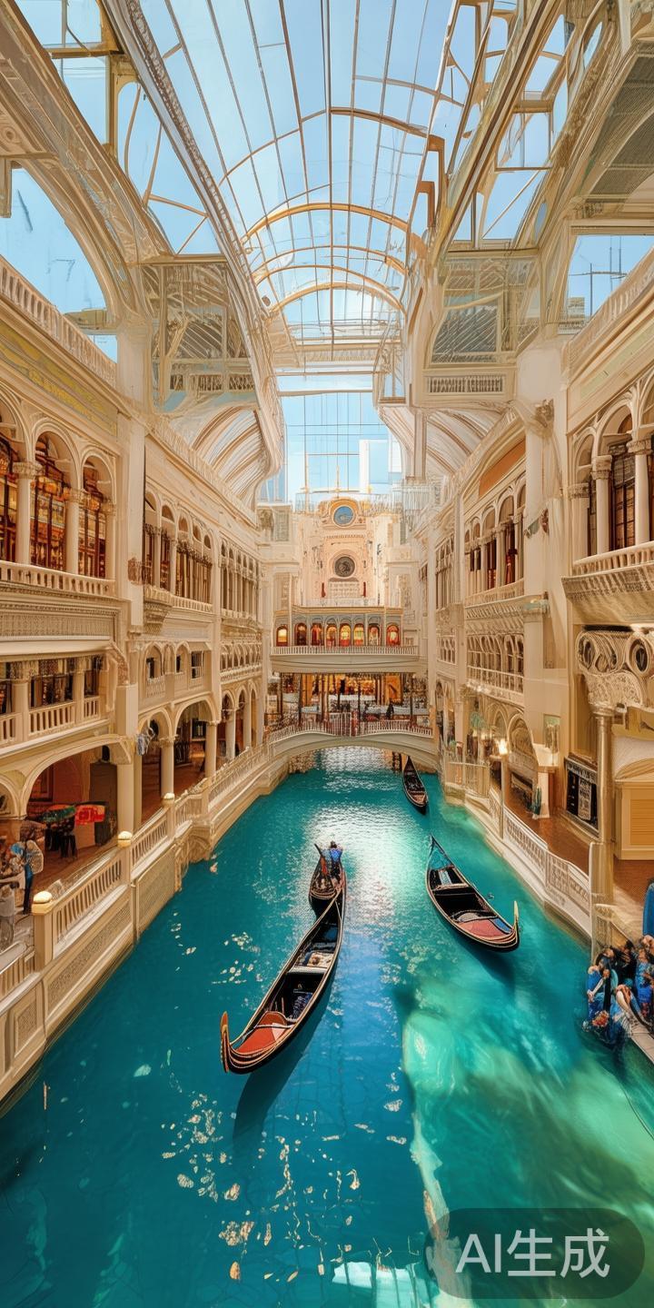 澳门威尼斯人:亚洲最大一站式娱乐休闲中心的璀璨盛典 作为亚洲最大的娱乐休闲中心之一,澳门威尼斯人占地面